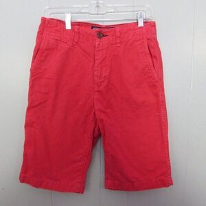 American Eagle Longboard‎ Size 26 Mens Red Khaki Chino Casual Shorts